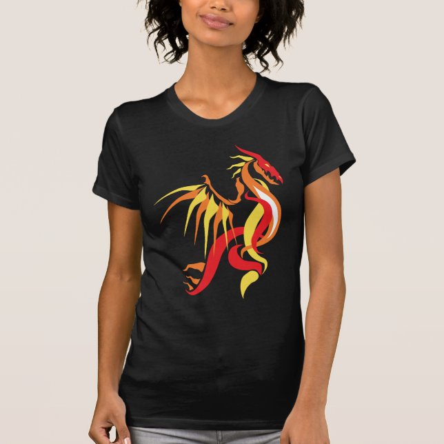 T-shirt Dragon fire (Devant)