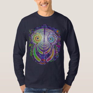 T-shirt Dragon flower power de fractale
