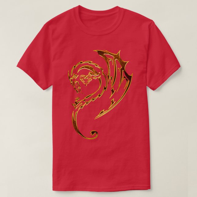 T-shirt Dragon Heart (Design devant)