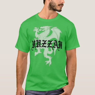 T-shirt Dragon héraldique Huzzah en vert