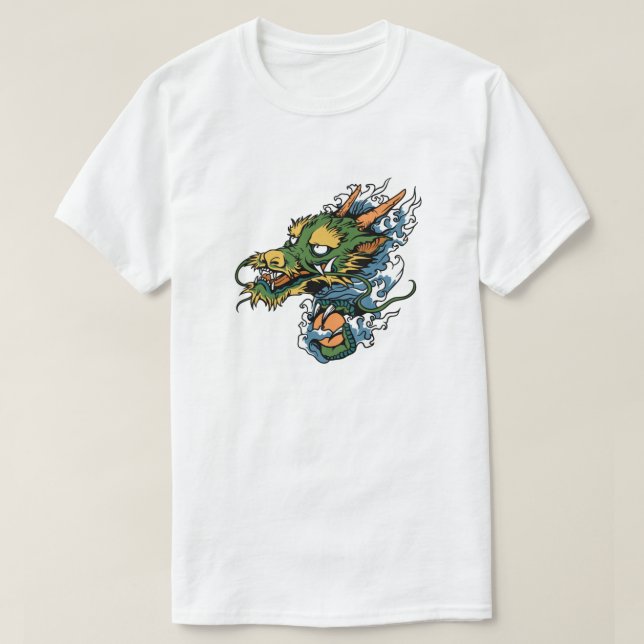 T-shirt Dragon japonais (Design devant)