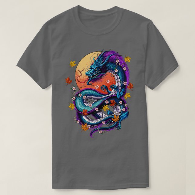 T-shirt Dragon japonais (Design devant)
