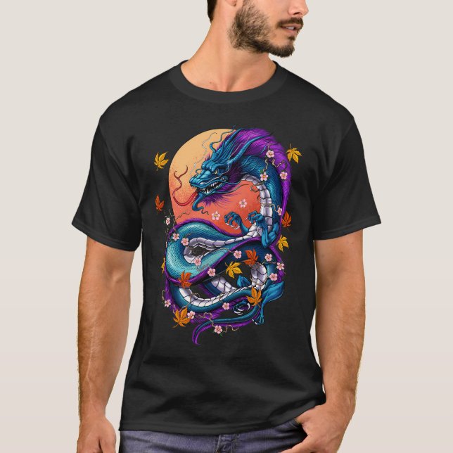 T-shirt Dragon japonais (Devant)