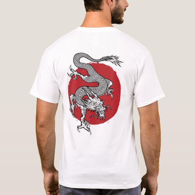 T-shirt Dragon japonais (Dos)