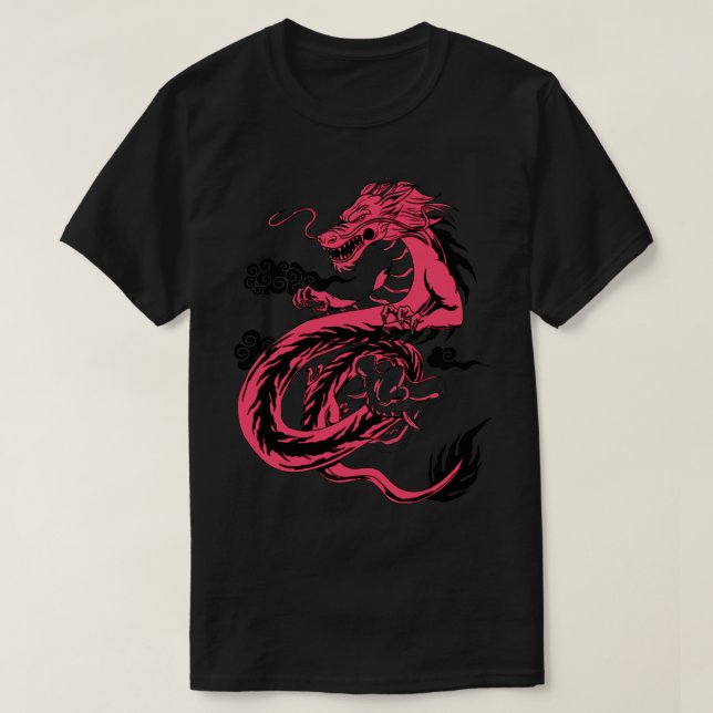 T-shirt Dragon japonais11 (Design devant)
