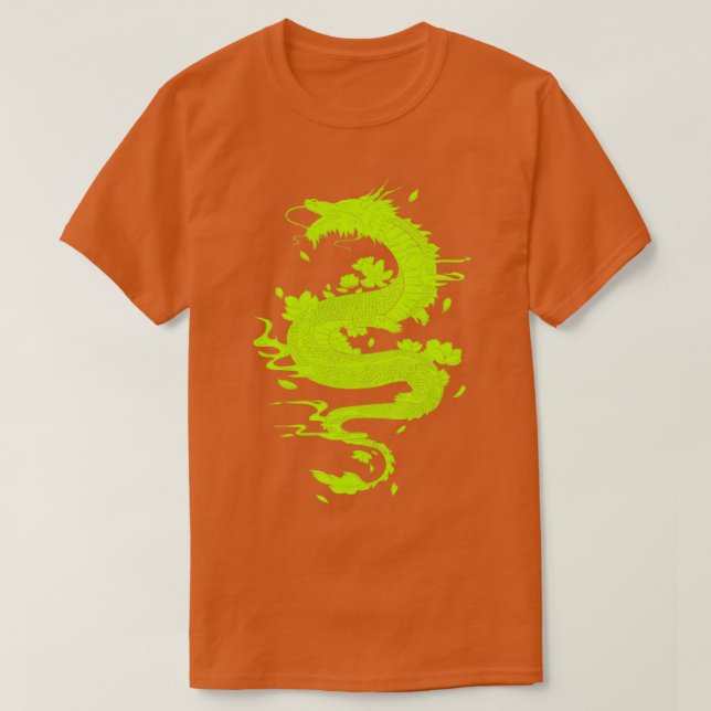 T-shirt Dragon japonais12 (Design devant)