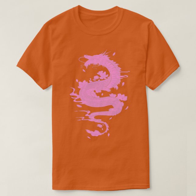 T-shirt Dragon japonais13 (Design devant)
