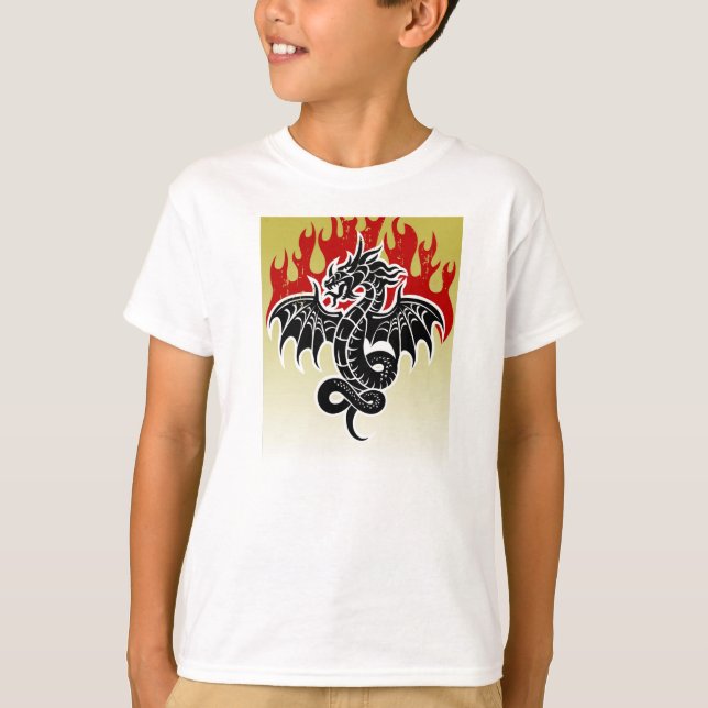 T-shirt Dragon Jeunesse (Devant)