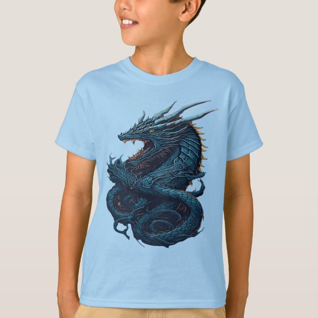 T-shirt Dragon Kid. (Devant)