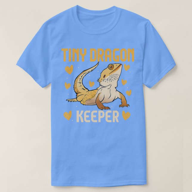 T-shirt Dragon Lizard Minuscule Gardien Dragon Herpetolo (Design devant)