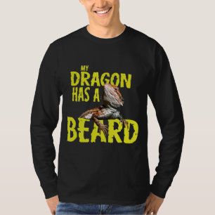 T-shirt Dragon Lourd Mon Dragon A Une Barbe