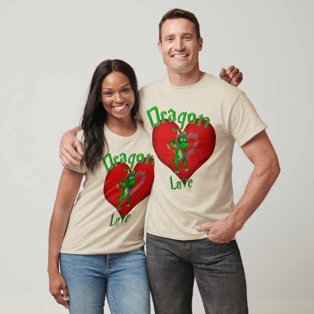 T-shirt Dragon Love (Unisexe)