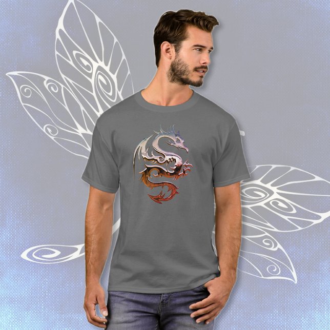 T-shirt Dragon Magenta (Créateur téléchargé)