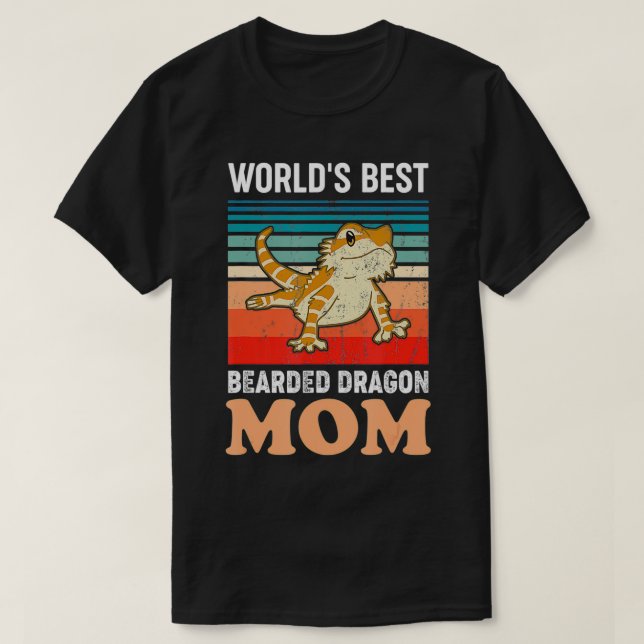 T-shirt Dragon Meilleur du monde Enhardi Maman Drôle Entra (Design devant)