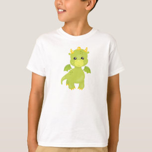 T-shirt Dragon mignon, Petit Dragon, Dragon Vert, Magie
