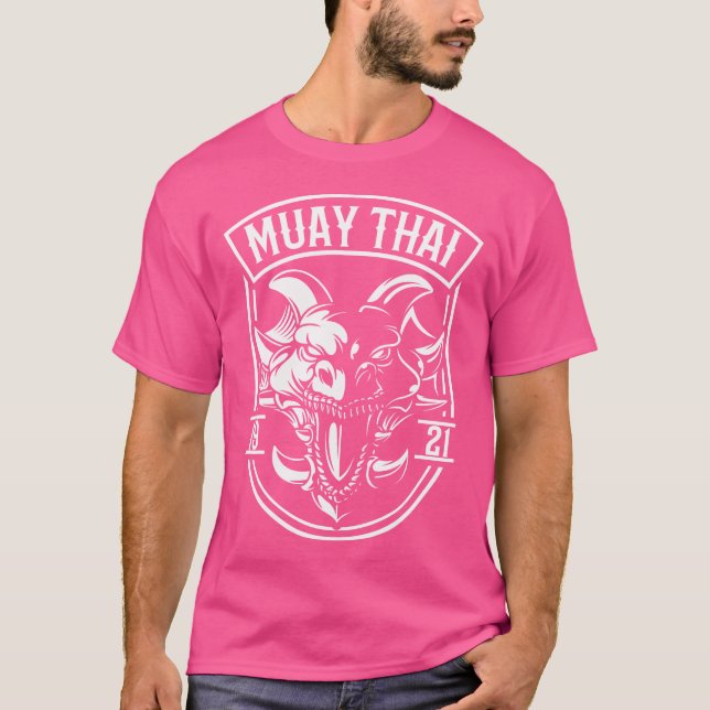 T-shirt Dragon Muay Thai Boxing Kickboxing (Devant)