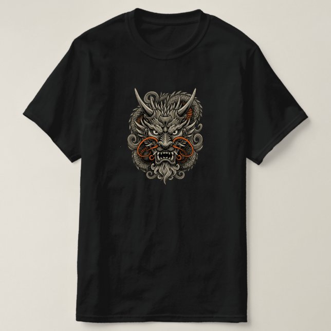 T-shirt Dragon Oni (Design devant)