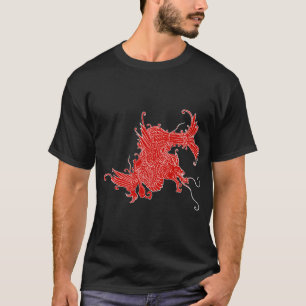 T-shirt Dragon Oriental Fierce