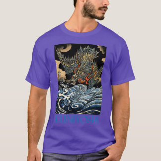 T-shirt Dragon par Utagawa Kuniyoshi