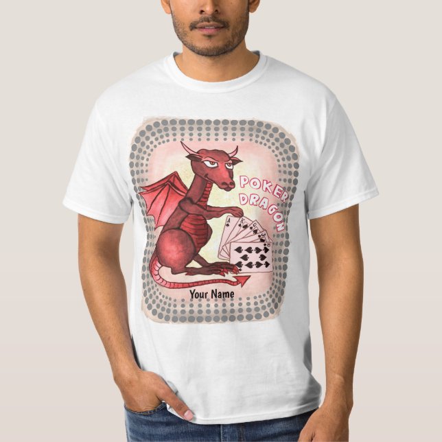 T-shirt Dragon Poker (Devant)