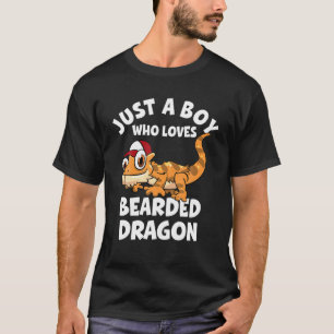 T-shirt Dragon Porté Juste Un Garçon Pagone Homme Lizard E