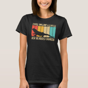 T-shirt Dragon Porté Par Un cool Pour Maman Reptile Lizard
