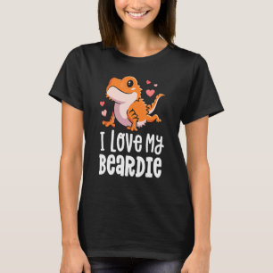 T-shirt Dragon Porté Pour Filles Femmes J'Aime Mon Oreille