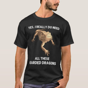 T-shirt Dragon Porté Pour Hommes Femmes Lézard Animaux de 