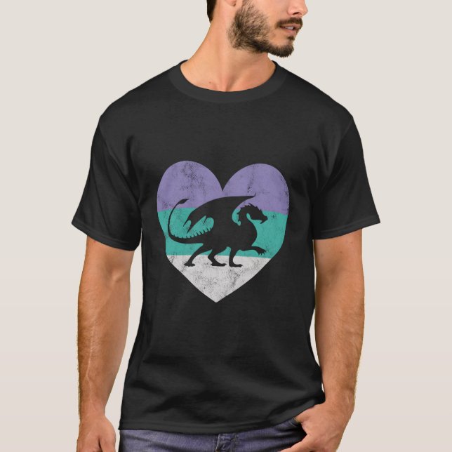 T-shirt Dragon pour (Devant)