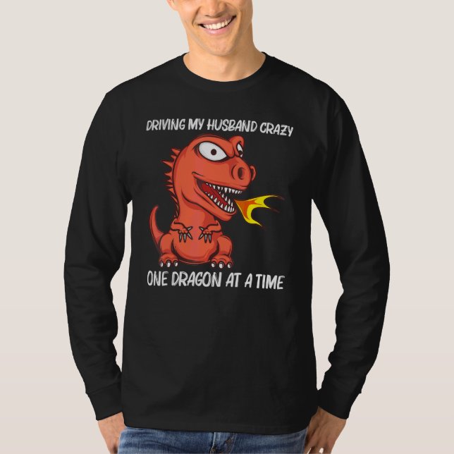 T-shirt Dragon pour femmes maman créature soufflant du feu (Devant)