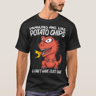 T-shirt Dragon Pour Hommes Femmes Incendie Respiration Cré