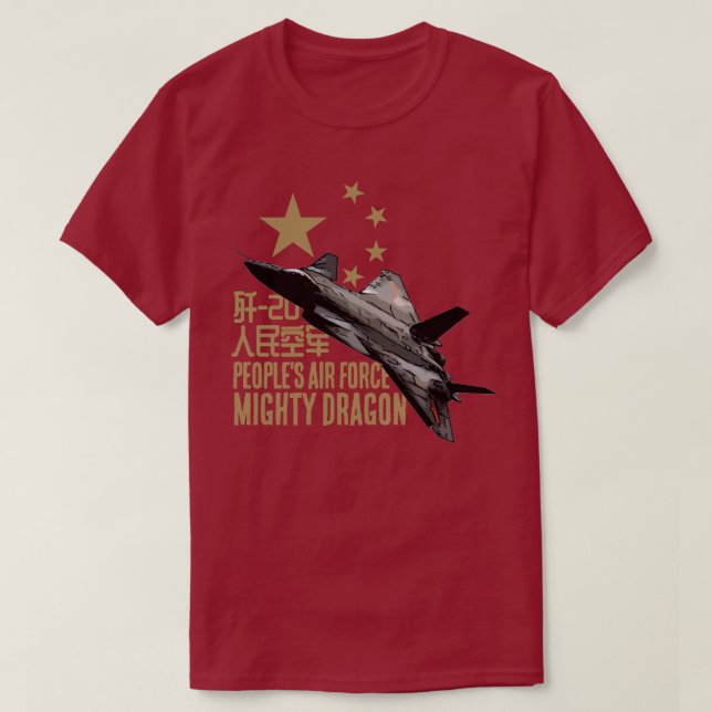 T-shirt Dragon puissant (Design devant)