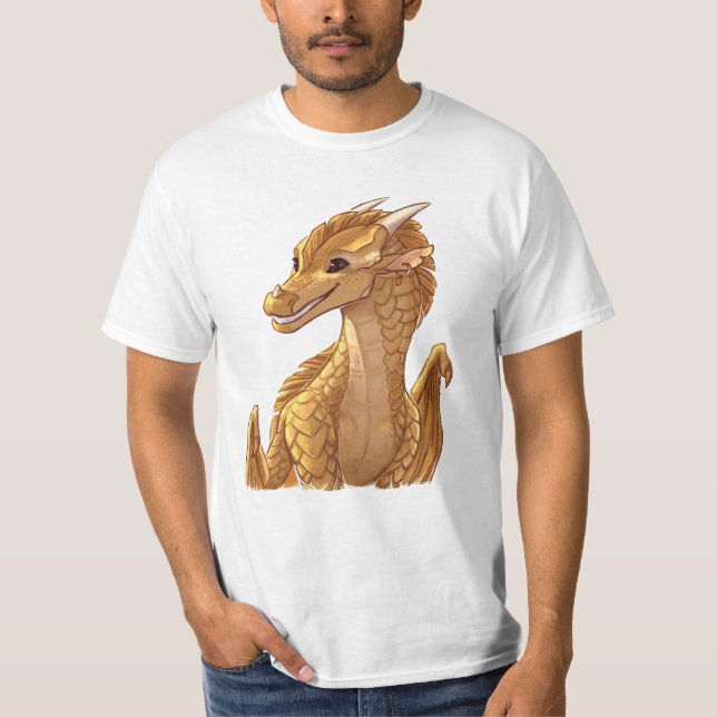 T-shirt Dragon qibli wof (Devant)