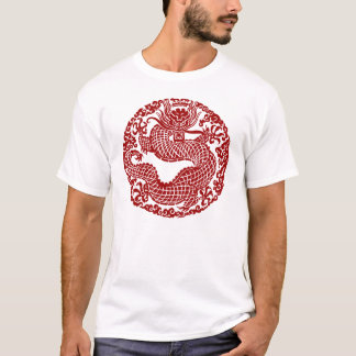 T-shirt Dragon rouge