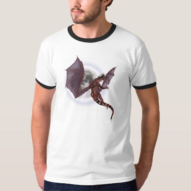 T-shirt Dragon rouge (Devant)