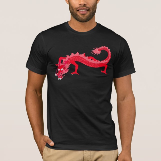 T-shirt Dragon rouge (Devant)