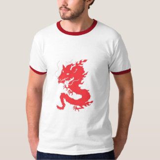 T-shirt Dragon rouge