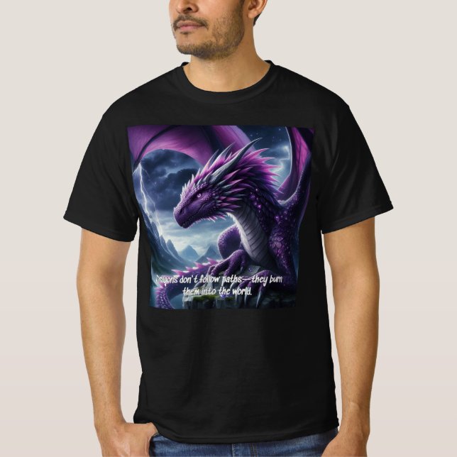 T-shirt Dragon série 1 - LANCE (Devant)