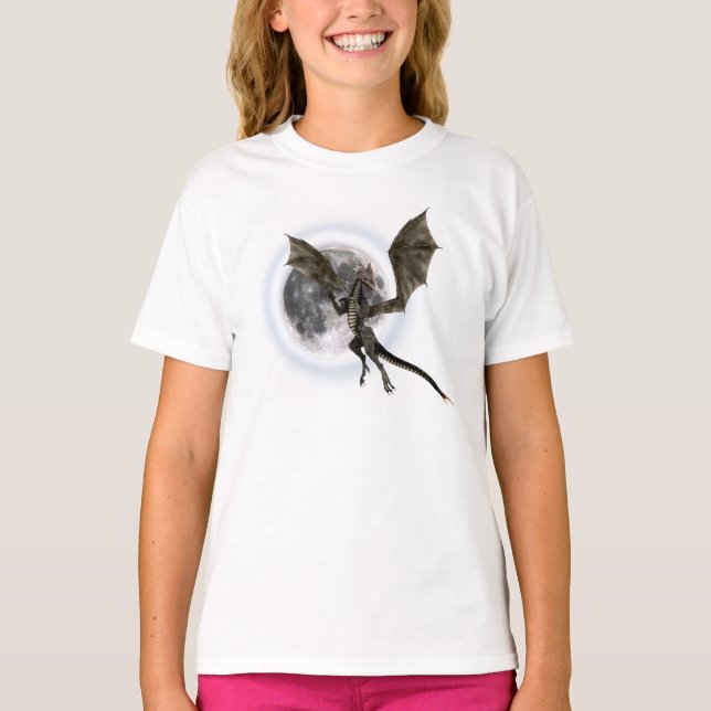 T-shirt Dragon Sombre (Devant)