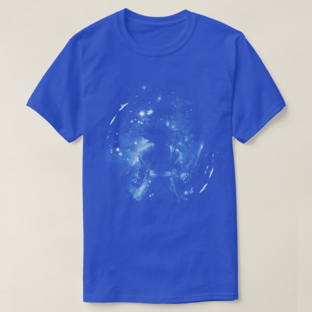 T-shirt dragon spatial (Design devant)