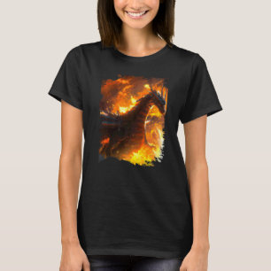 T-shirt Dragon Spatial Respirant du Feu
