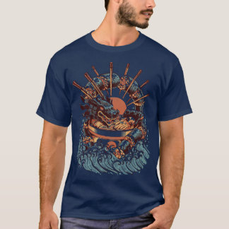 T-shirt Dragon Sushi Ramen