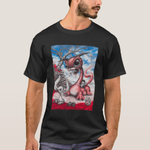 T-shirt Dragon T Bunny Pop Art Vêtements Dragon Lowbrow T