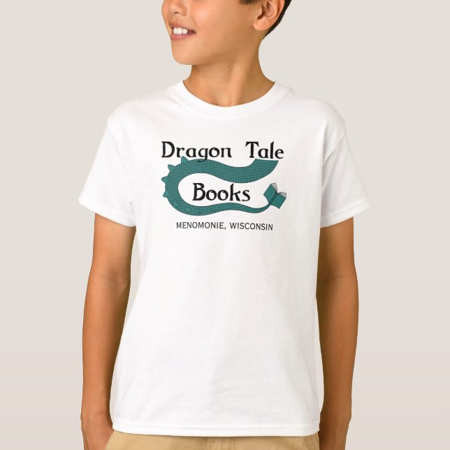 T-shirt Dragon Tale Books (Devant)