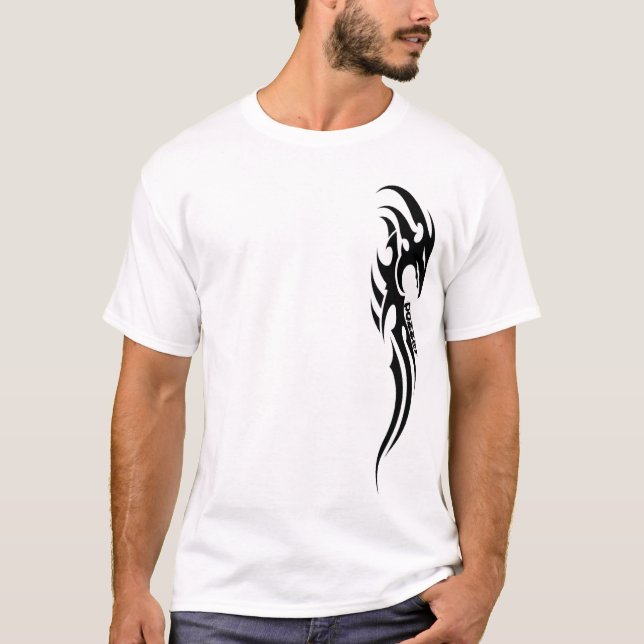 T-shirt Dragon tribal (Devant)