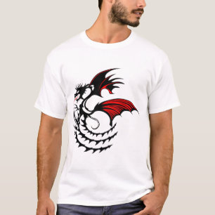 T-shirt dragon tribal 3032_o