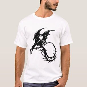 T-shirt dragon_tribal_tatouage_forme_2004_x
