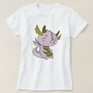 T-shirt Dragon triste