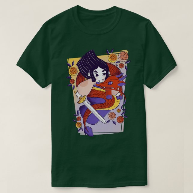 T-shirt Dragon Warrior (Design devant)