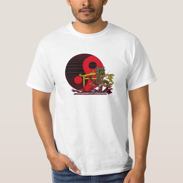 T-shirt Dragon Yin Yang (Devant)
